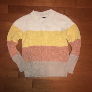 GAP multicolour knit sweater